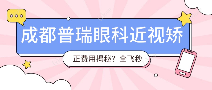 成都普瑞眼科近视矫正费用揭秘?全飞秒近视手术约1.5W+ / 半飞秒亲民价1W+ / ICL晶体植入2.5W+