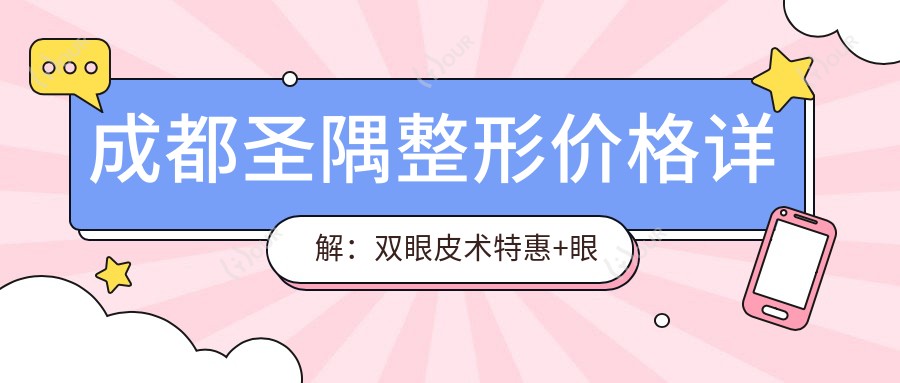 成都圣隅整形价格详解:双眼皮术实惠+眼部综合提升价目+提眉塑形报价+吸脂塑形费用+隆鼻套餐2800+起