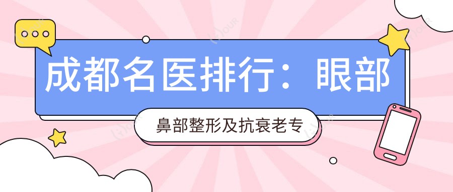 成都名医排行:眼部鼻部整形及抗衰老医生详解,价格地址一网打尽!