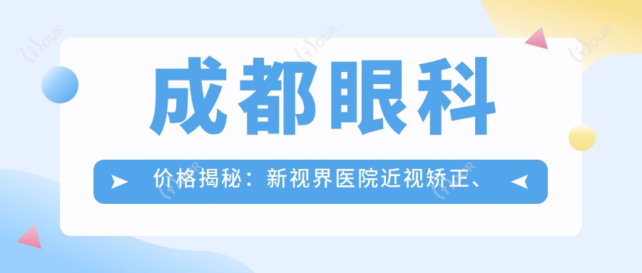 成都眼科价格揭秘:新视界医院近视矫正、白内障手术等热门项目费用一览