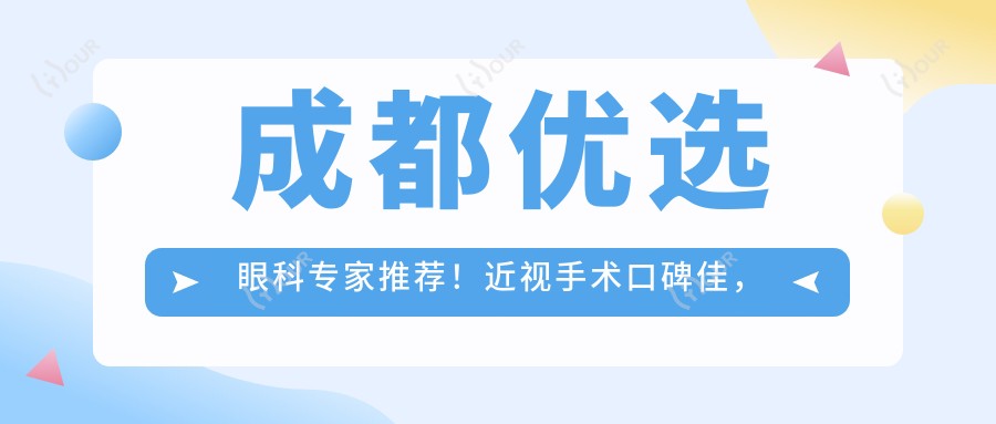 成都优选眼科医生推荐!近视手术口碑佳,周继容、周昱、唐建备受信赖!